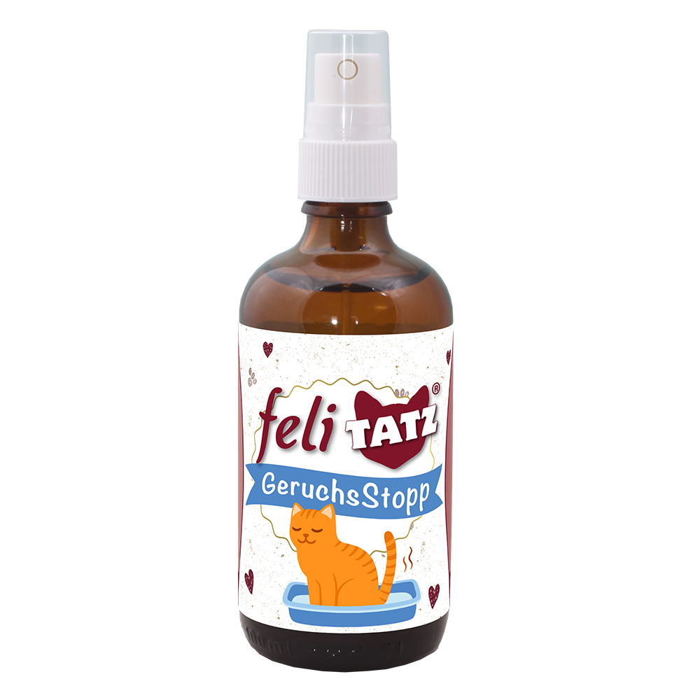 Katzen-Sprühnebel, Geruchsstopp, Spray-Flasche, FeliTatz, Gattung Katzenspray