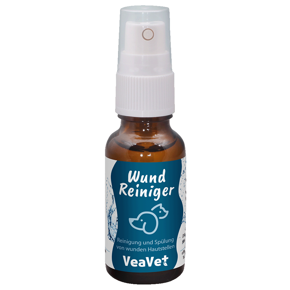 VeaVet Nettoyer de Plaies 20 ml avec tête de pulvérisation