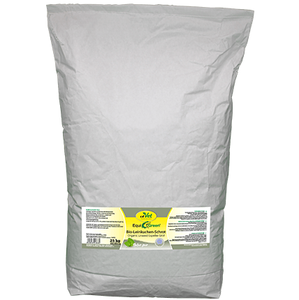 EquiGreen Farine Grossière de Tourteau de Pression de Graines de Lin Biologique 25 kg
