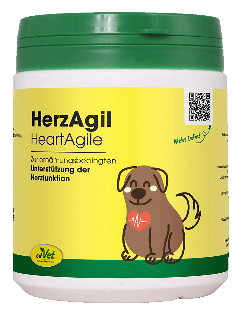 Hund, HerzAgil, Nahrungsergänzung, Herzfunktion, Kapseln