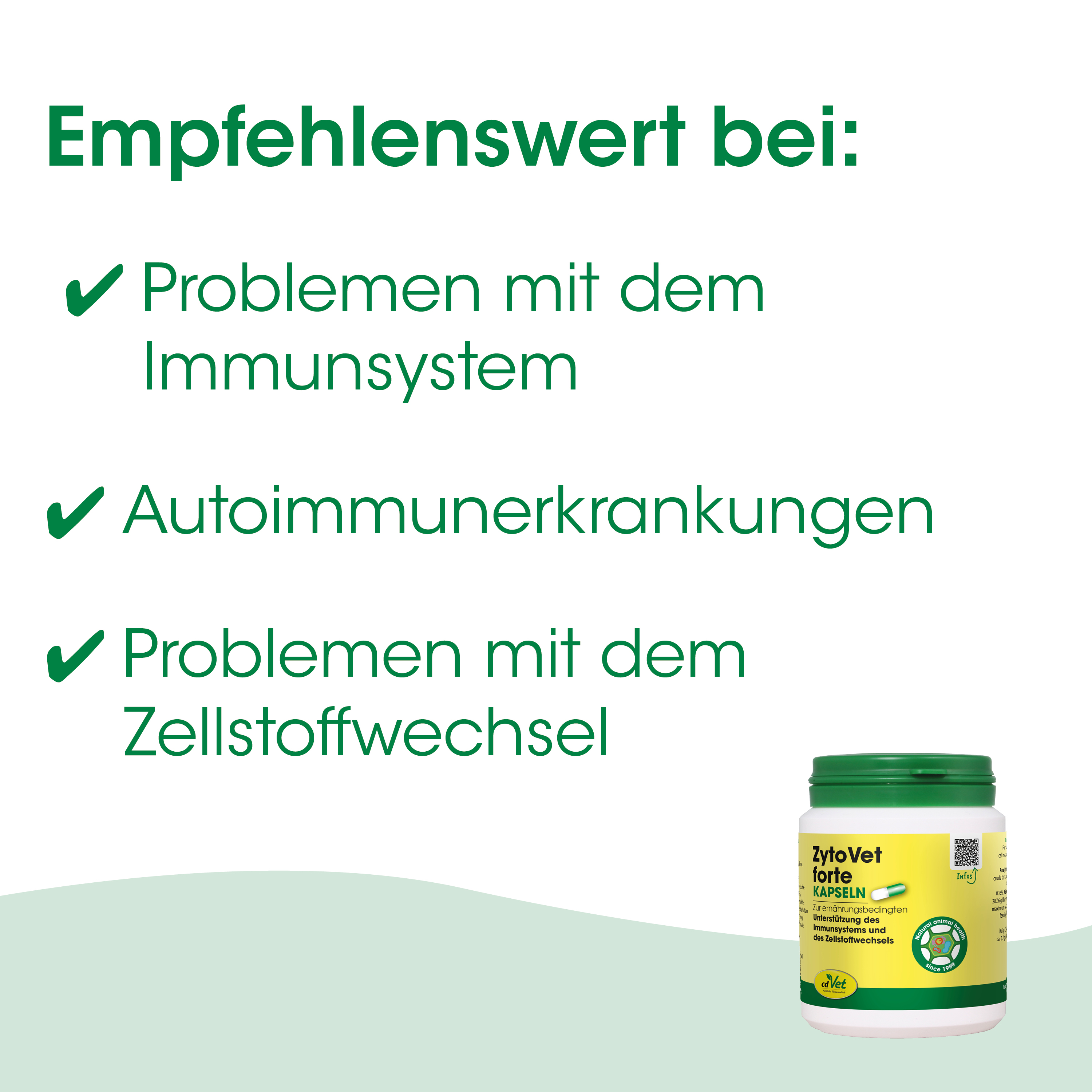 Kapseln, Tierfutter, Immunfunktion, Zellstoffwechsel, Nahrungsergänzung