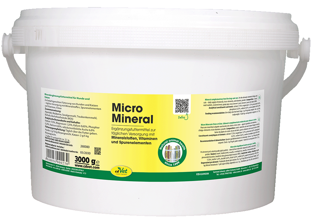 MicroMineral Chien & Chat 3 kg