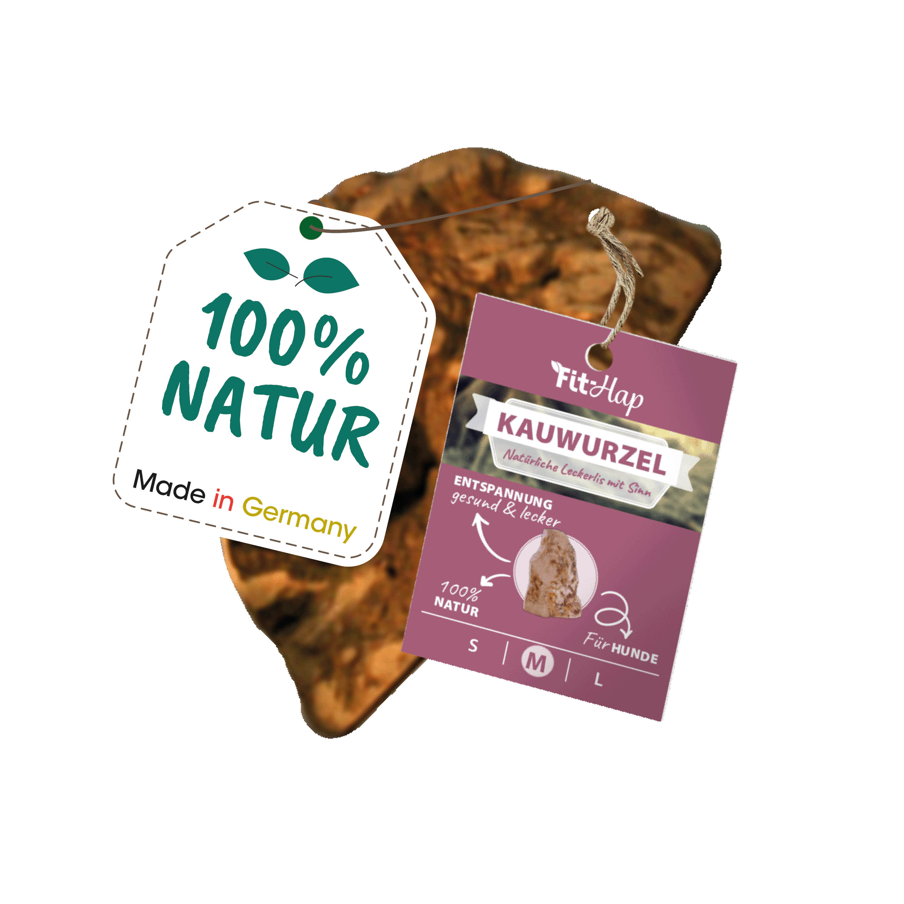Kausurzel, Hundesnacks, Knusprige Leckerli, Naturprodukt, Made in Germany