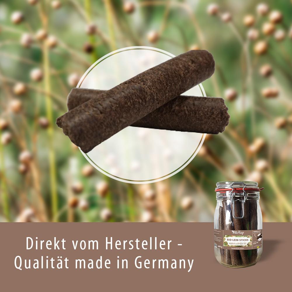 Riegel, Sticks, Kohlhase, Bio, Linsenstiele