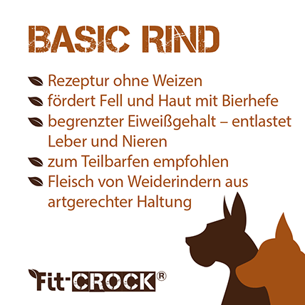 Fit-Crock Basic Bœuf Mini 3 kg
