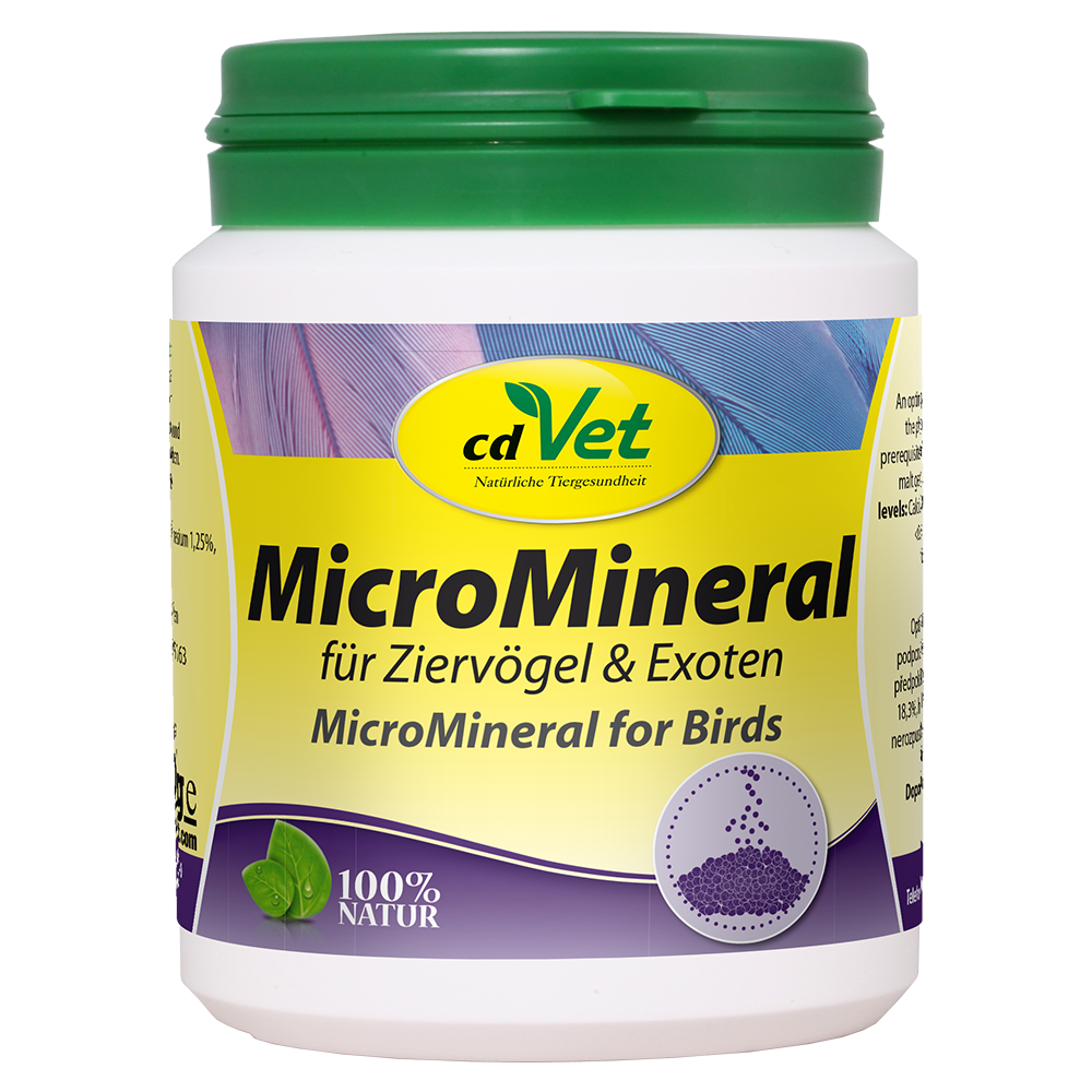 MicroMineral, Vögel, Für Vögel, mineralisches Supplement, 100% natürlich
