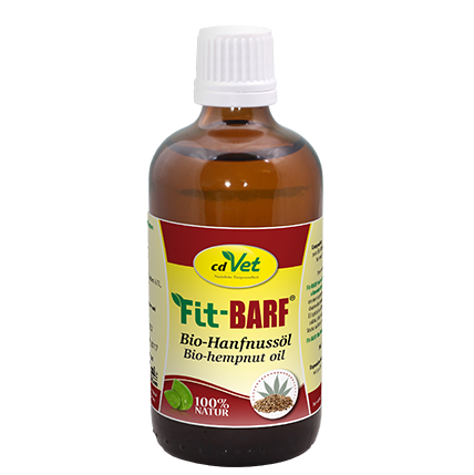 Fit-BARF Huile de Noix de Chanvre Biologique 100ml
