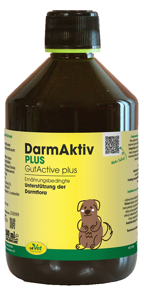 DarmAktiv, Plus, Nahrungsergänzung, Darmflora, Hund