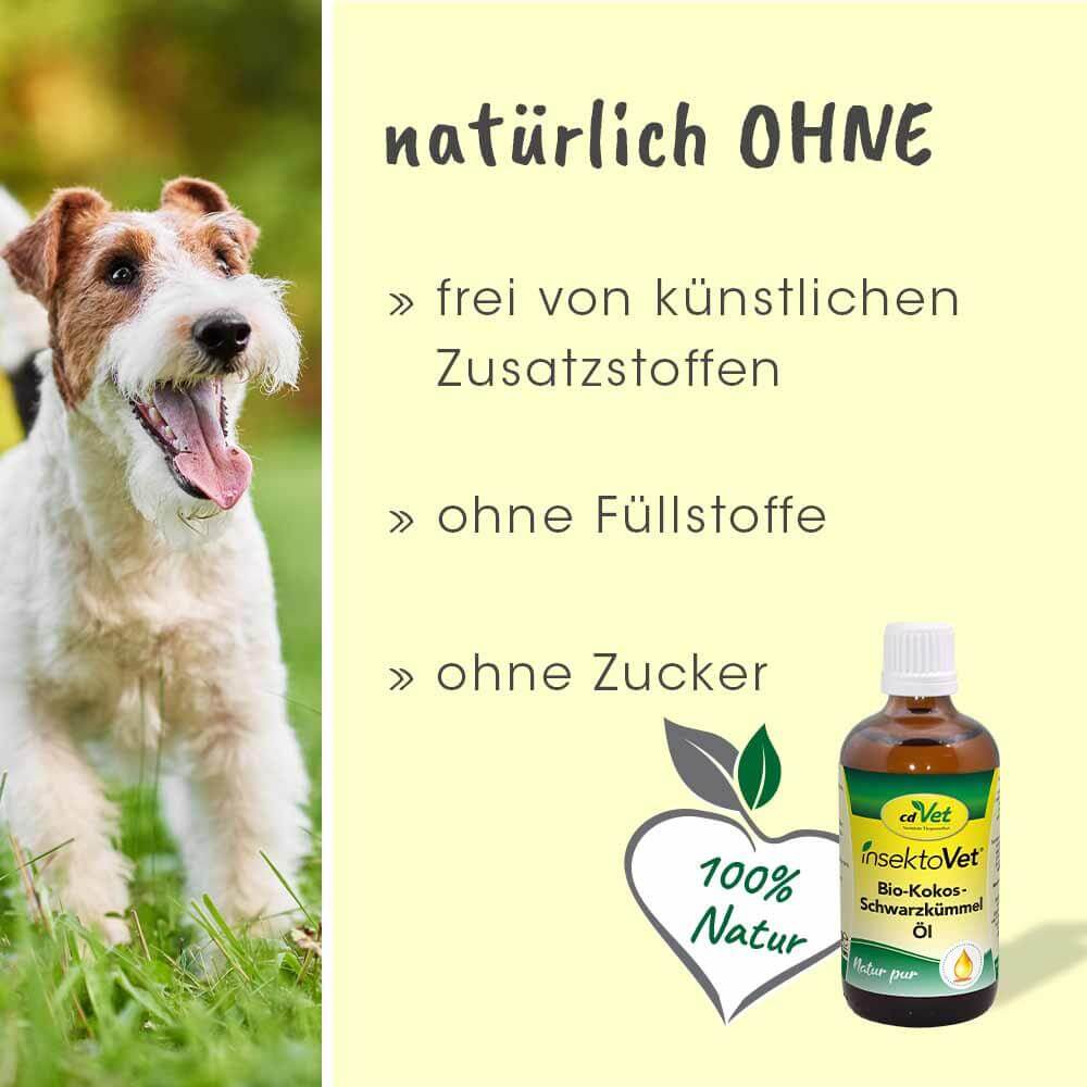 insektoVet Huile de Coco-Cumin Noir Biologique 100 ml