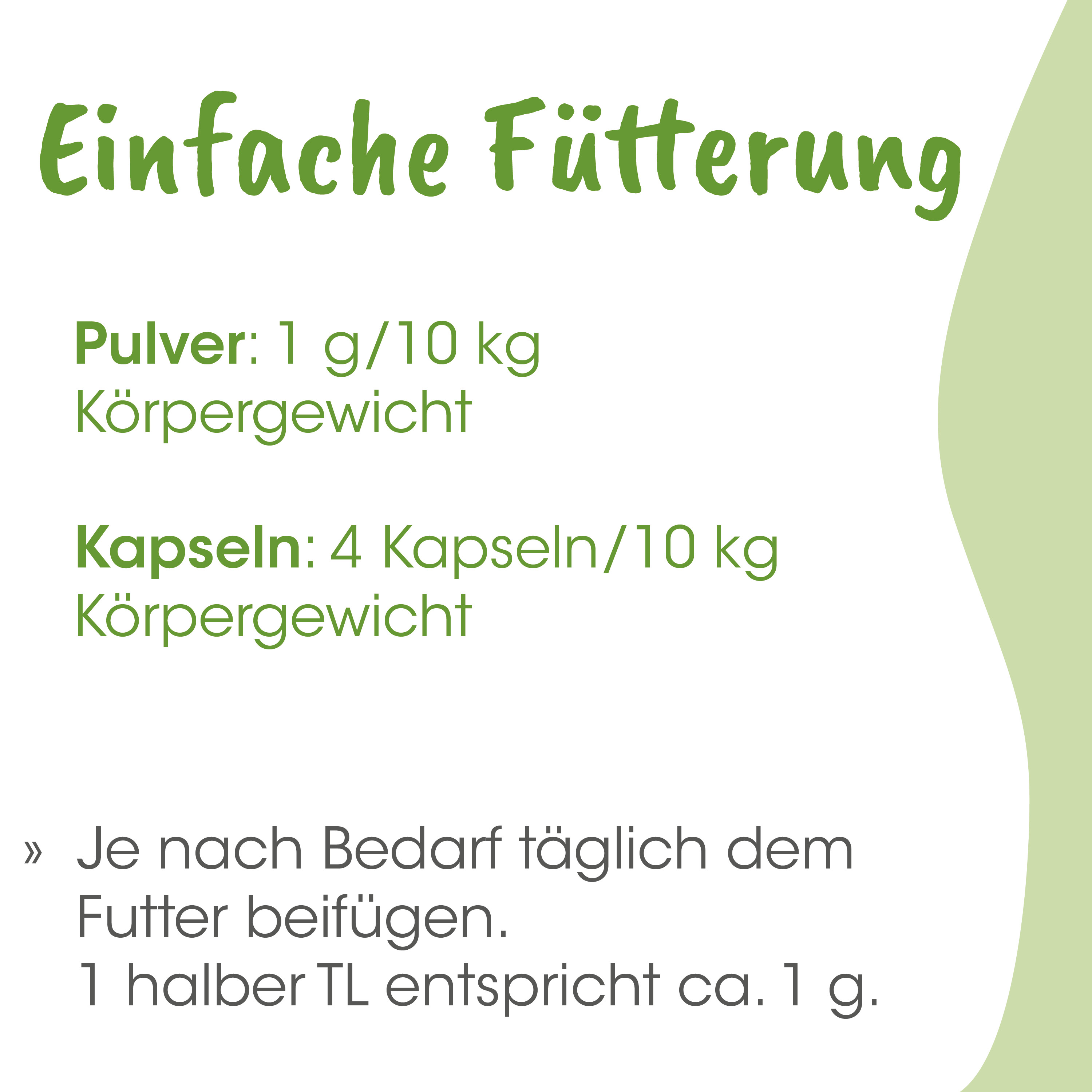 Pulver, Kapseln, Gewichtsangabe, Nahrungsergänzung, Verpackung