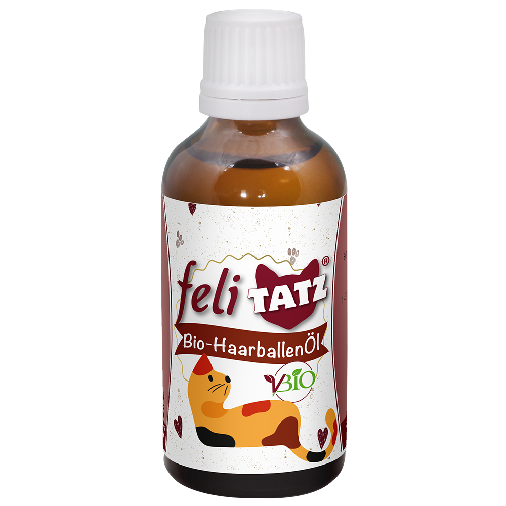 feliTATZ Huile de Boules de Poil Biologique 50 ml