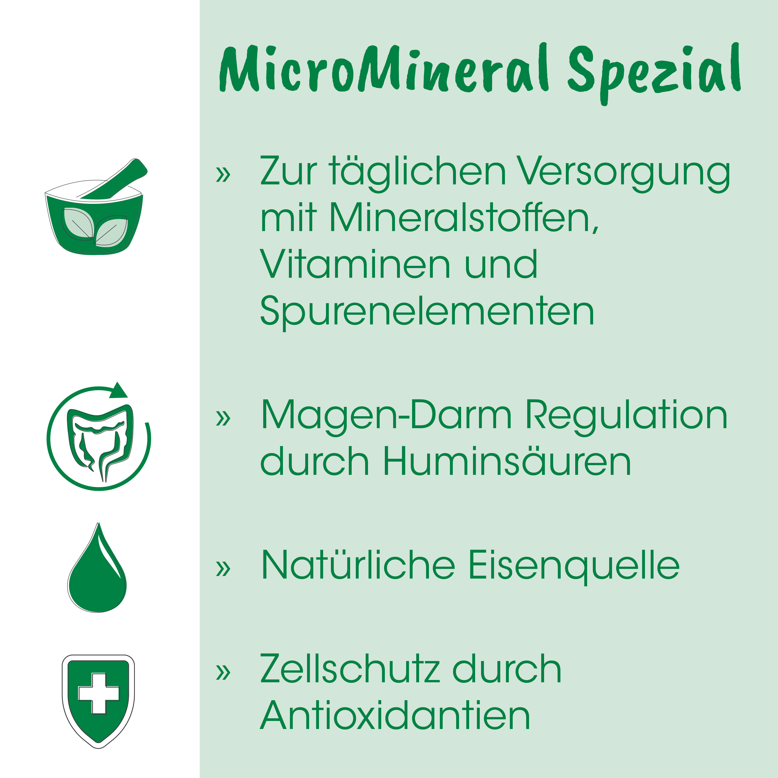 Micromineral, Supplement, Kapsel, Grün, Mineral
