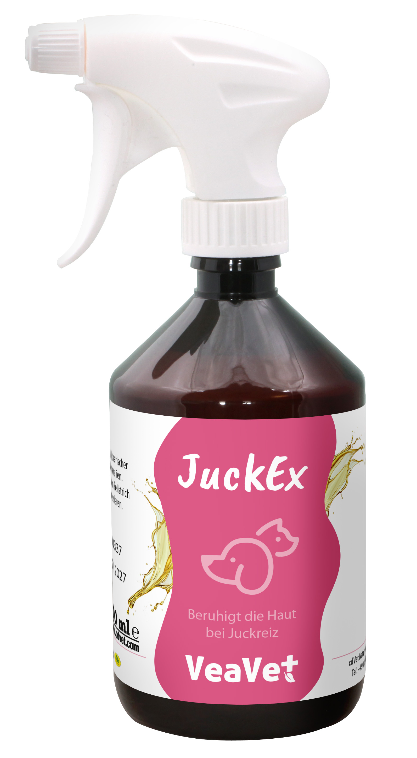 Sprayflasche, Tierpflege, Veavet, Juckex, Medizinisch-gegen Jucken