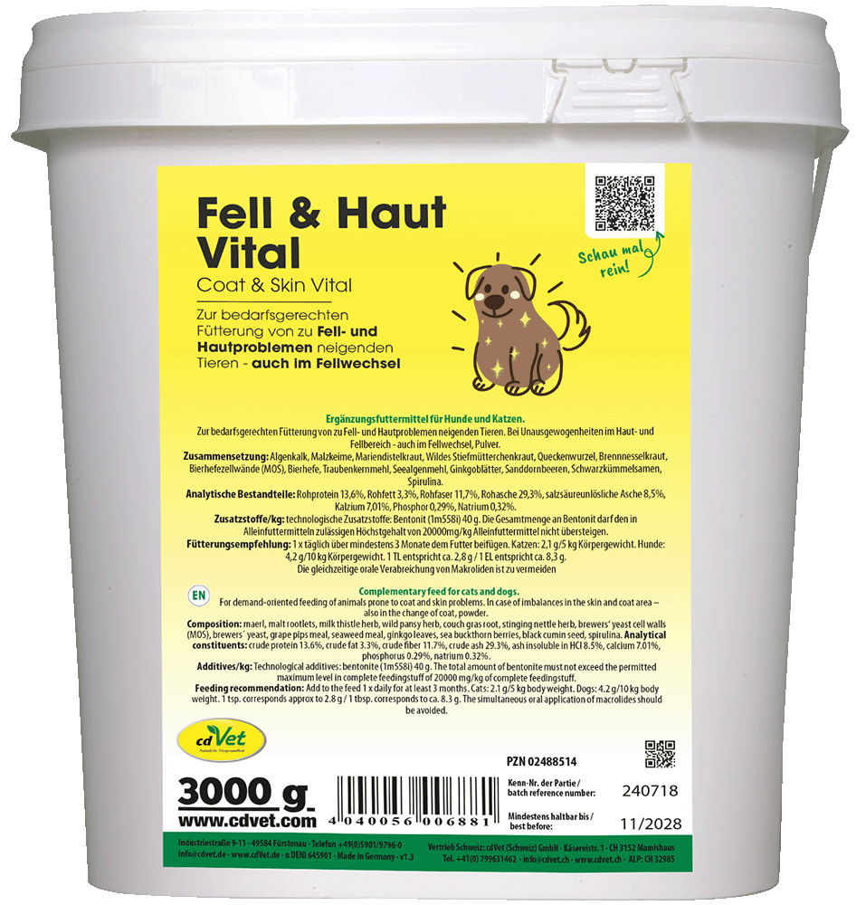 Pelage & Peau Vital Chien & Chat 3 kg