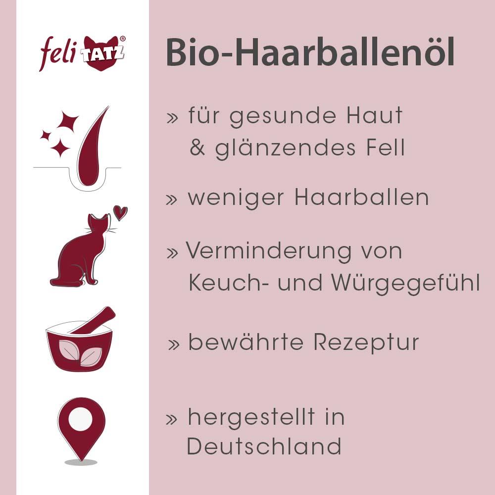 feliTATZ Huile de Boules de Poil Biologique 50 ml