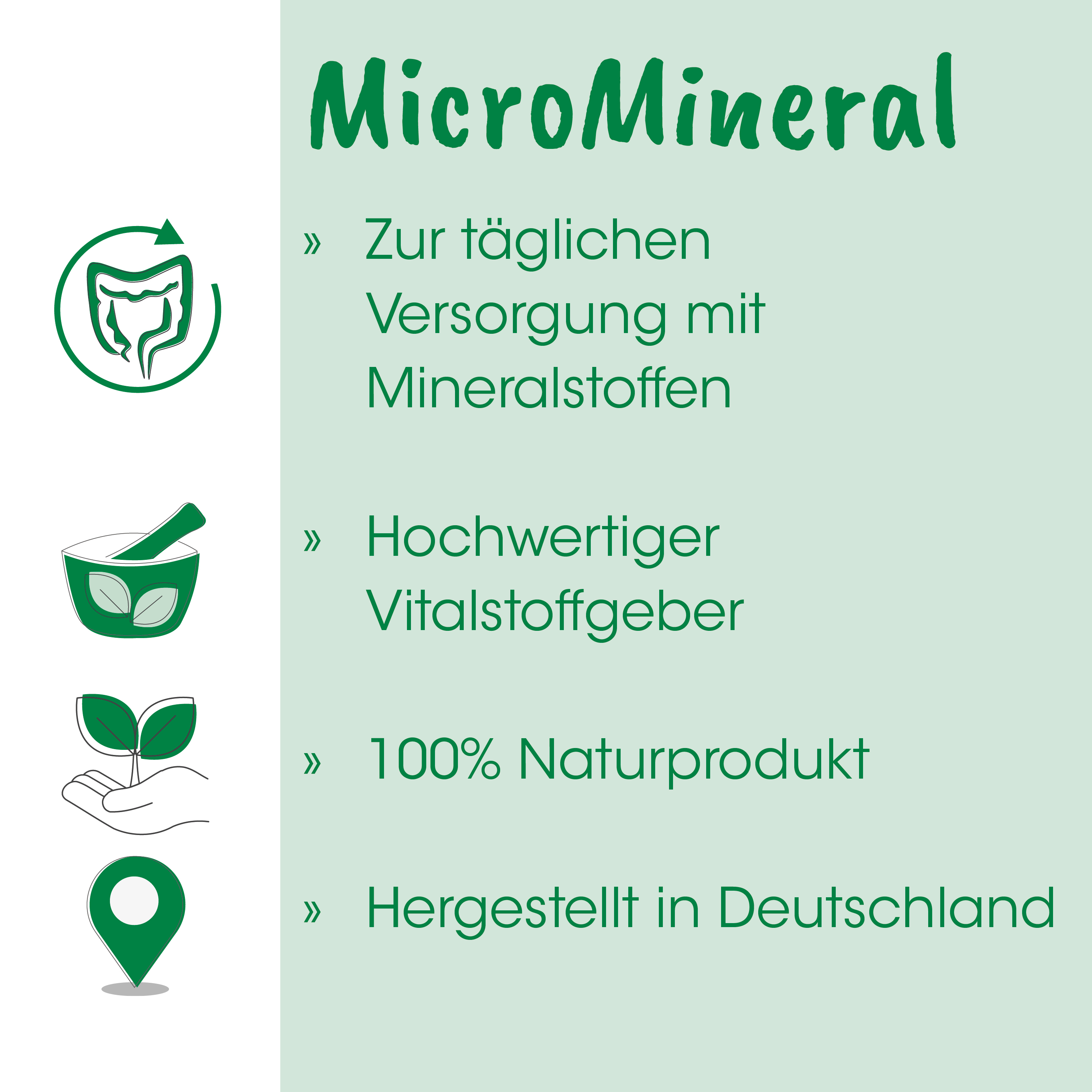 mineralien, natürliche blaugrün, naturprodukt, herstellung deutschland, gesundheitsprodukt