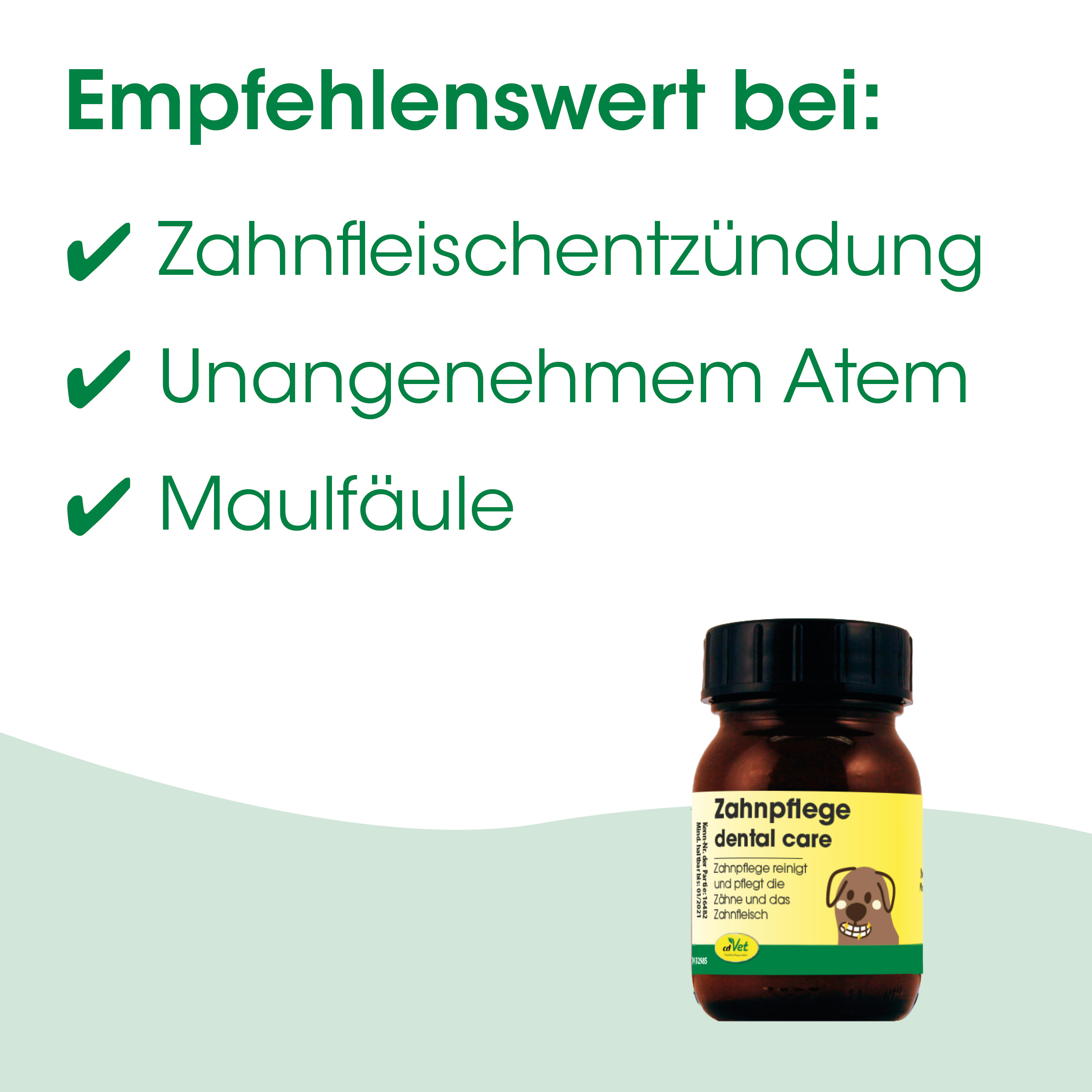 Zahnpflege, Dental Care, Flasche, Braun, Kleiner Behälter