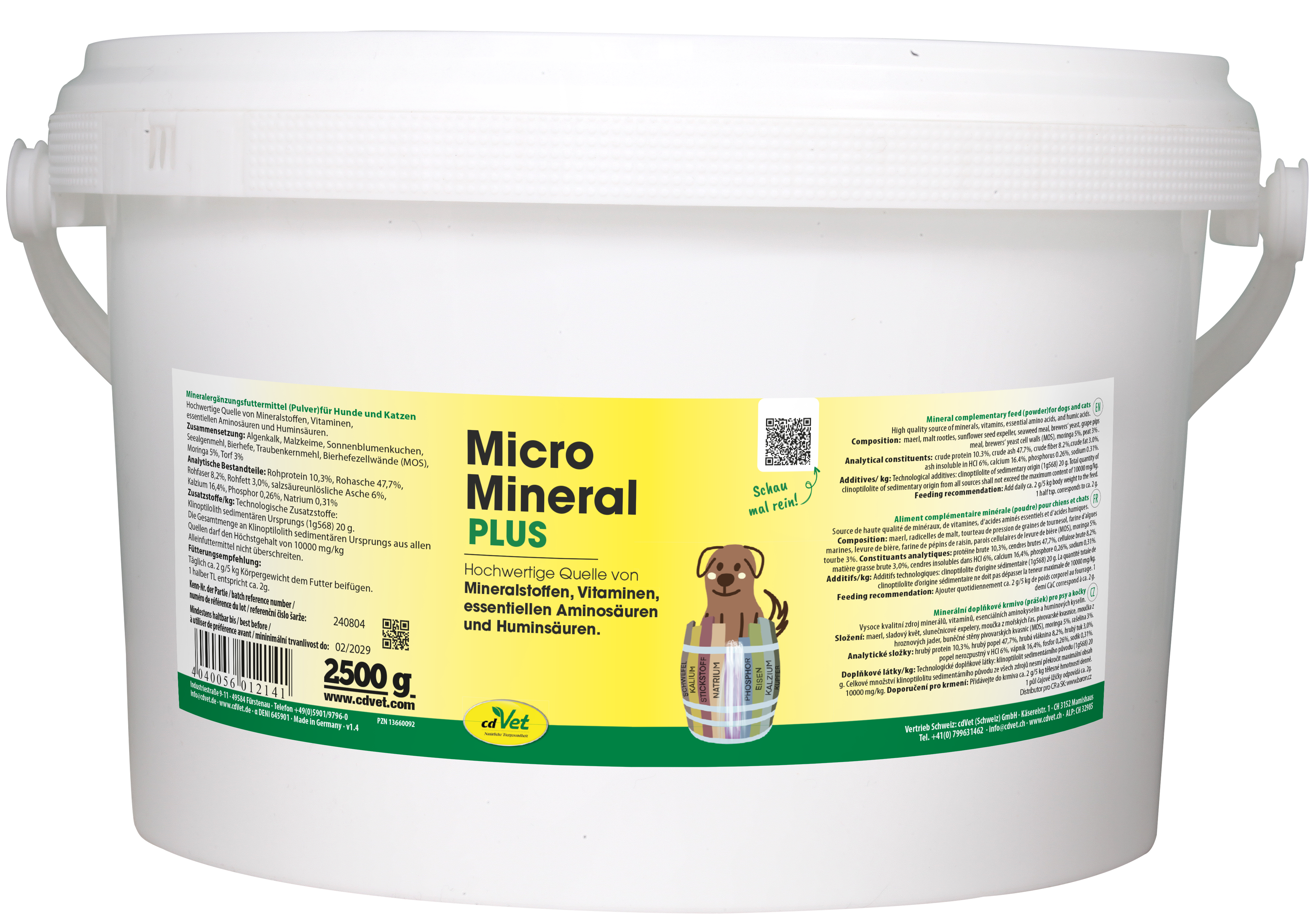 MicroMineral plus Chien & Chat 2,5 kg