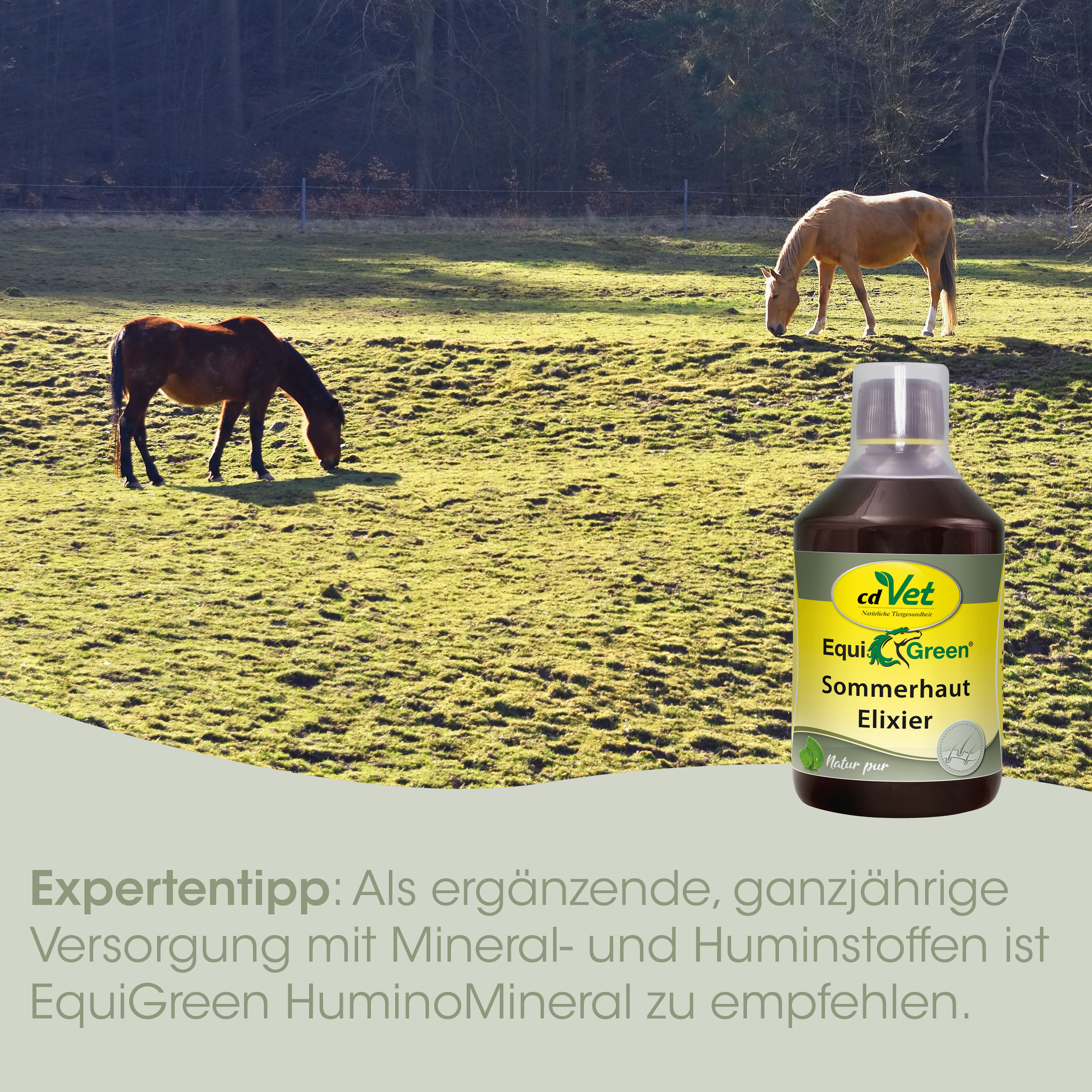 EquiGreen Élixir de Peau d‘Été 1 L