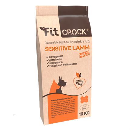 Fit-Crock Sensitive Agneau Maxi 10 kg
