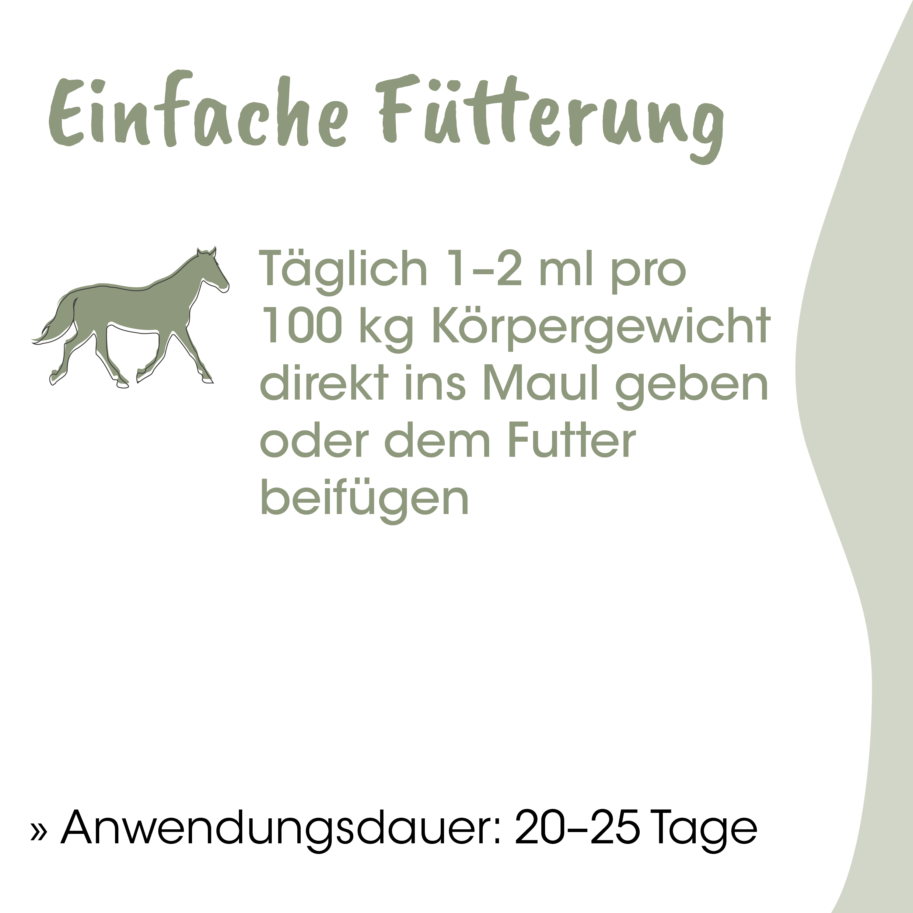 pferd, logo, eigenanzeige, milchfutter, tierernährung