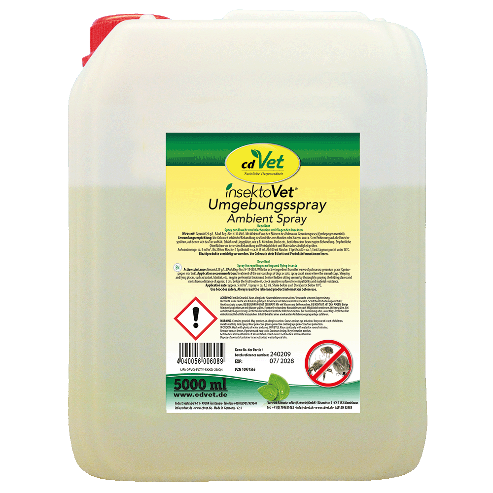 insektoVet Vaporisateur d‘Ambiance 5 L