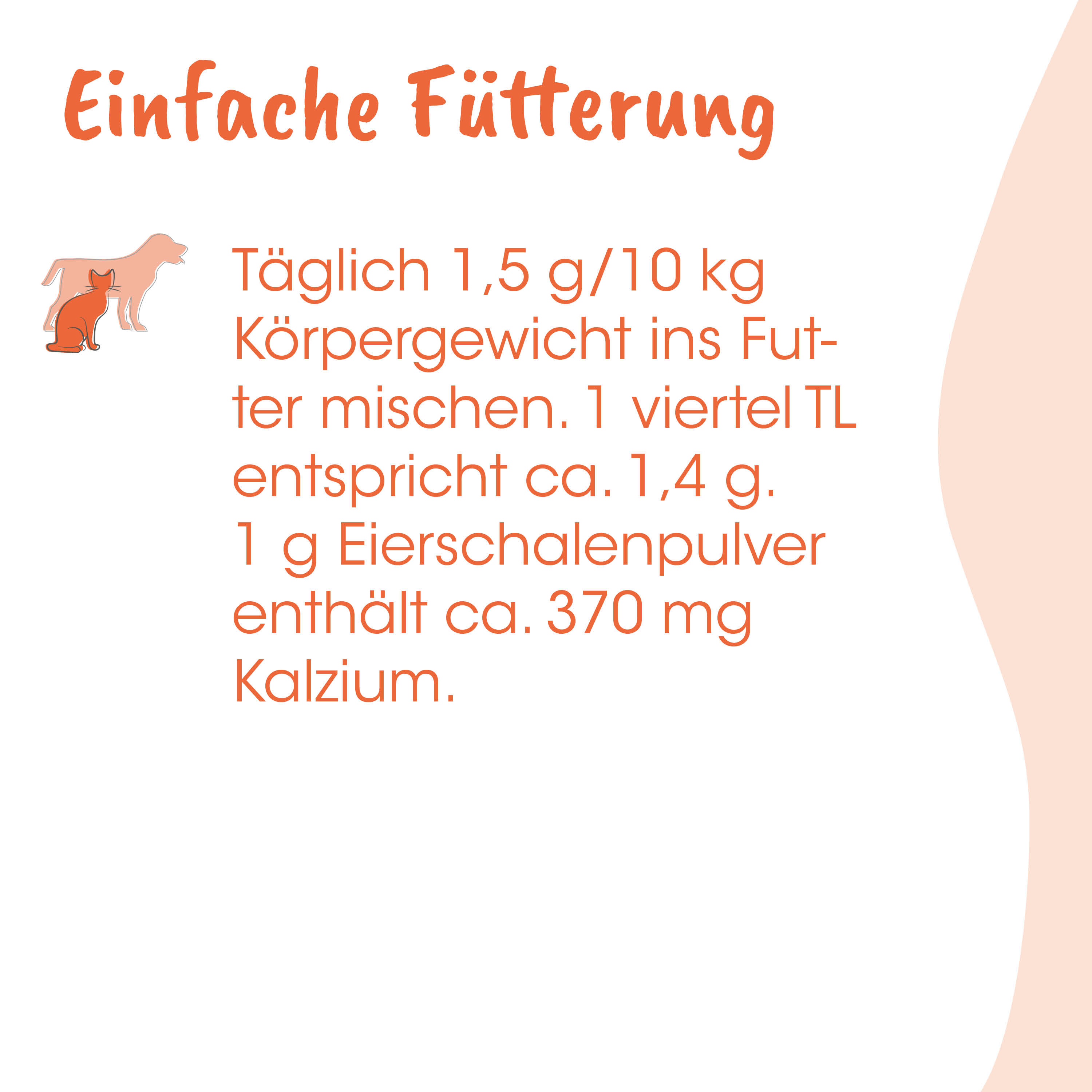futter, katze, hundeillustration, kaffee-orange, textillayout