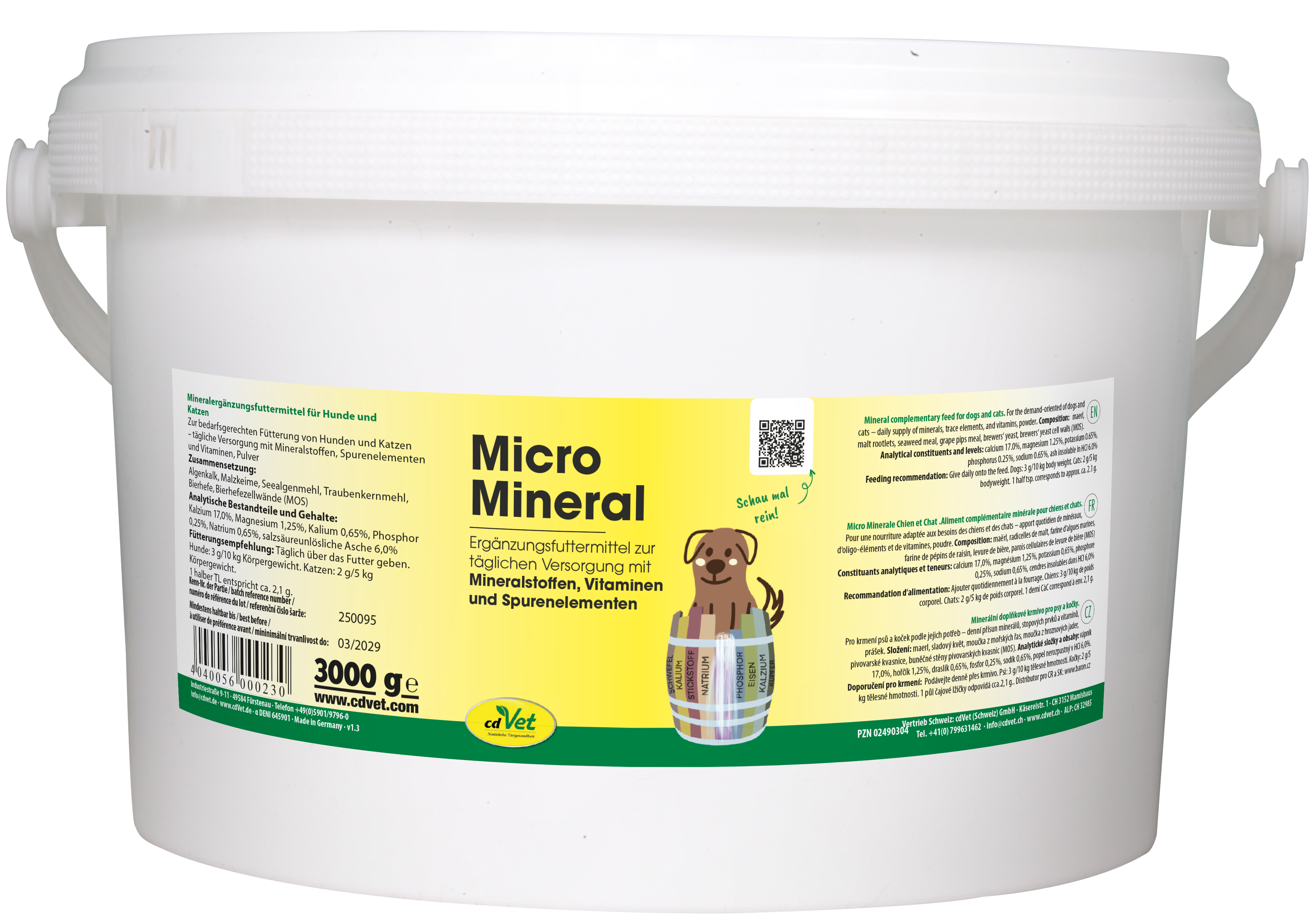 MicroMineral Chien & Chat 3 kg