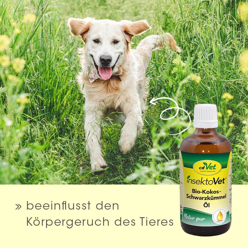 insektoVet Huile de Coco-Cumin Noir Biologique 100 ml