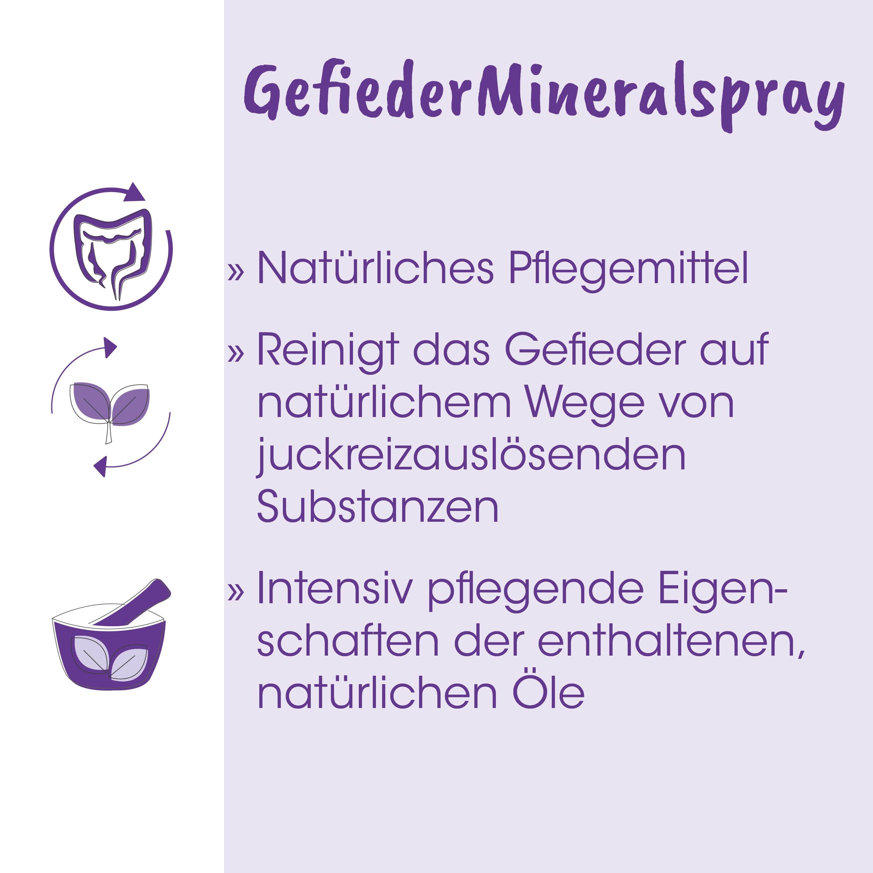 Mineralspray, Pflegemittel, natürlich, Öle, Reinigung